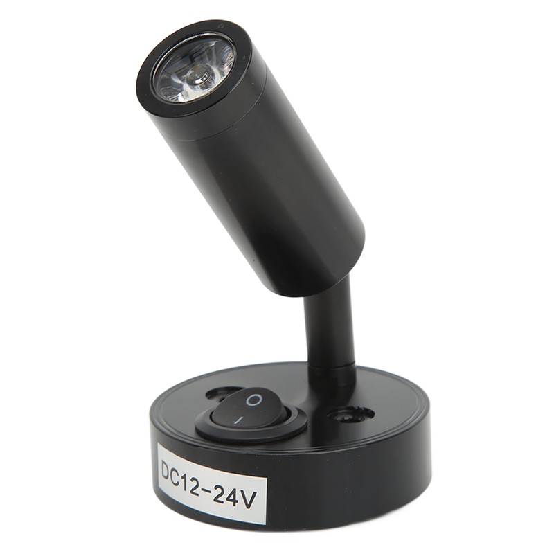 RV Bedside Reading Light Rotatable Wall Mount LED Spot Reading