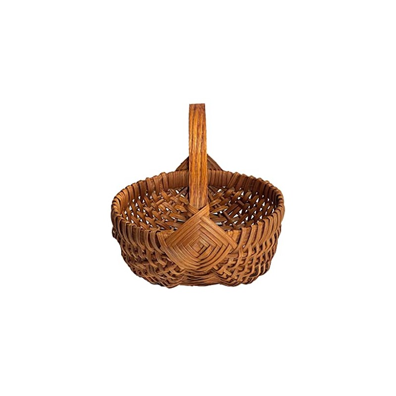 Amish Handmade Medium Melon Basket (NATURAL)