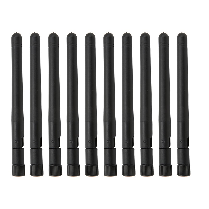 10Pcs Antenna SMA Male Inner Pin Omnidirectional High Gain Rotatable