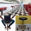 sourcing map Round Bar Stool Covers, 4 Pack Round Seat