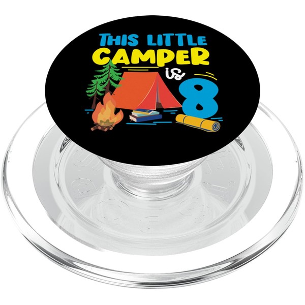 Camping Tent This Little Camper Is 8 PopSockets PopGrip for