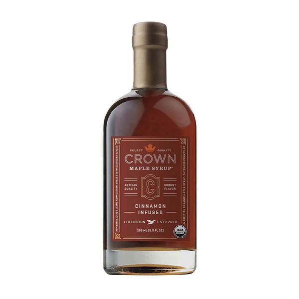 Crown Maple Syrup Maple Cinnamon Infused, 8.5 fl oz