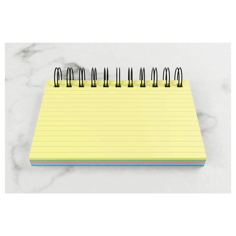 Silvine Luxpad Revision A6 Flash Cards - Lined (48 Cards)