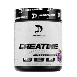 Creatine Monohydrate Dragon 45 Servicios Sabor Grape