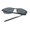 ZHILE Polarized Sunglasses for Men, 8-base Curve Wrap Metal Frame
