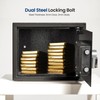 SereneLife Electronic Safe Box Heavy Duty 12.2’’ x 7.8’’ Lockbox