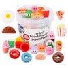 Mini Food Mochi Squishies - 24 Piece Fidget Toys with