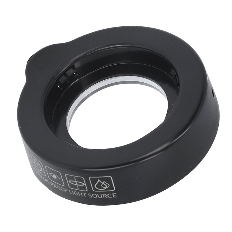 LED Polarized Ring Light Brightness Adjustable Anti Glare Oil Proof