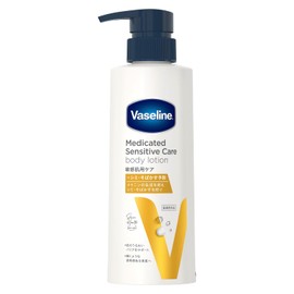 Vaseline Medicated Sensitive Care Lotion, Beauty Care, 11.8 fl oz (350 ml), Whitening Care Medicated Body Lotion with Active Ingredients for Clear Skin
