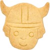 Birkmann Viking Head Cookie Cutter, 5 cm, Stainless Steel, with