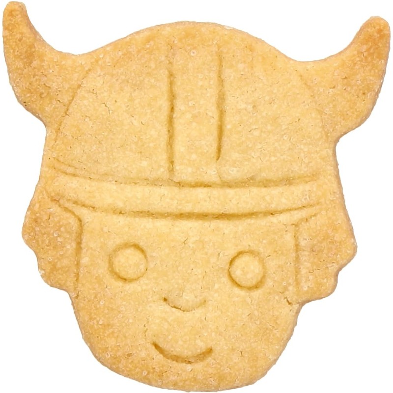 Birkmann Viking Head Cookie Cutter, 5 cm, Stainless Steel, with