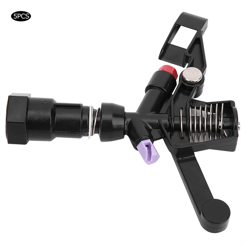 5Pcs 3/4in DN20 Female Thread Rotating Sprinkler Rocker Nozzle for