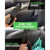 Teoenix Car Seat Headrest Hook, 2 Pack Leather Car Purses