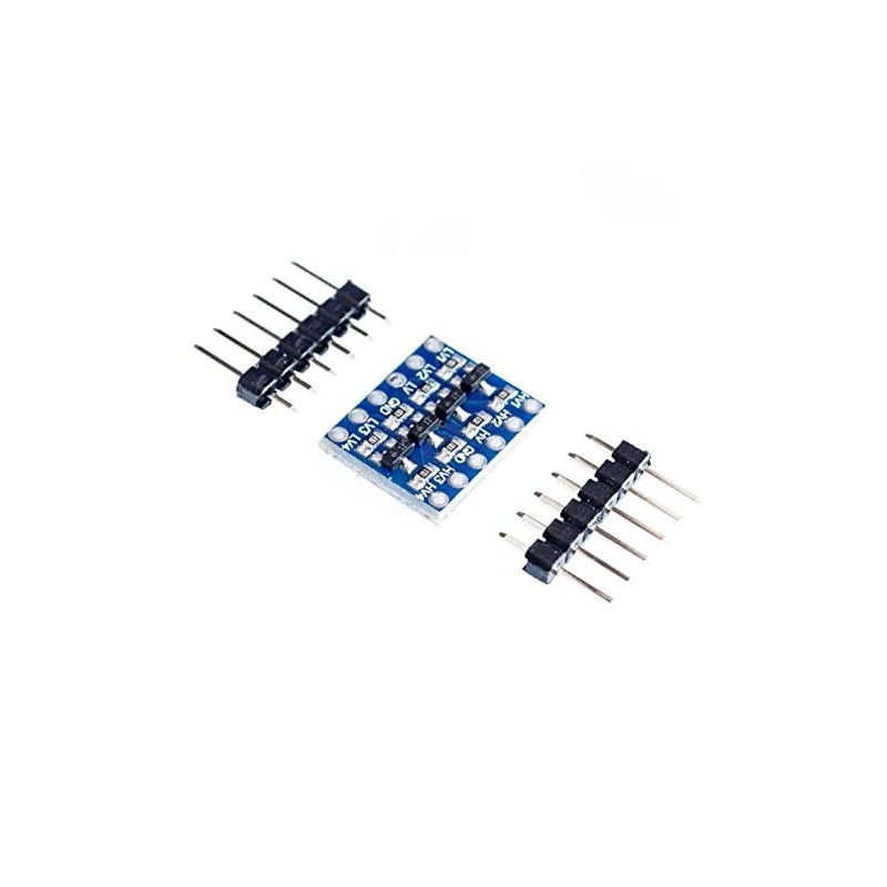 TECNOIOT 10pcs 4 Channel IIC-I2C Logic Level Converter Bi-directional Module