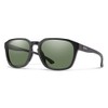 Smith Contour Sunglasses Matte Black/ChromaPop Polarized Grey Green
