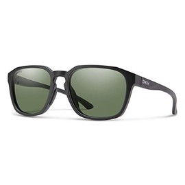 Smith Contour Sunglasses Matte Black/ChromaPop Polarized Grey Green