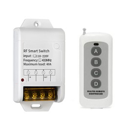 433MHZ Smart RF Relay Switch High Power 110V‑220V Wireless Remote Control Switch for Security Fields