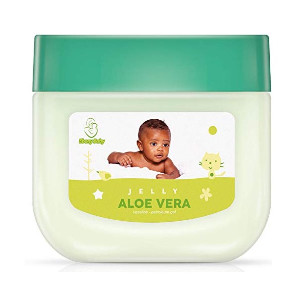 Ebony Baby Jelly Petroleum Gel-Vaseline Aloe Vera 368 g