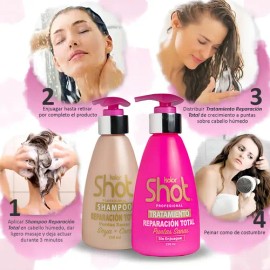 Shampoo Y Tratamiento Sin Parabenos P Cabello Maltratado                                                                                              