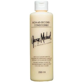 George Michael Rich-60-Second-Conditioner 250 ml Care Treatment for Extra Care-Intensive Hair, Brings Shine & Volume