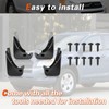 Hbzxqp 2007 RAV-4 Mud Flaps Mud Guards Compatible with Toyota