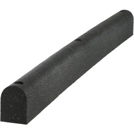 Playsafer Heavy Duty 4’ Rubber Dock Bumper for Boat Docks, Marinas, Loading Docks, and Parking Spots - 48" x 3" x 4" (2 Pack)
