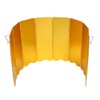 8 Plate Foldable Stove Windshield Outdoor Camping Accessory Cooking Gas