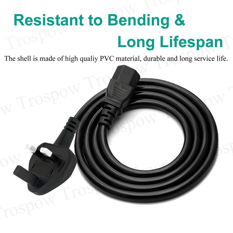 C13 Power Cable Replacement for Bose S1 Pro Pro+ L1