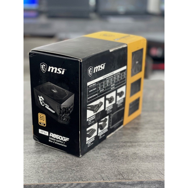 MSI MPG A850GF Power Supply (PSU) 850 Watt Full Modular