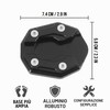 Piastra di estensione per cavalletto laterale, cavalletto laterale per moto,