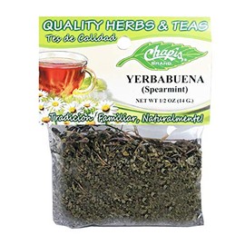6 PIECES YERBA BUENA NATURAL HERBS HIERBAS ( Net Wt.1/2 oz. (14 g)