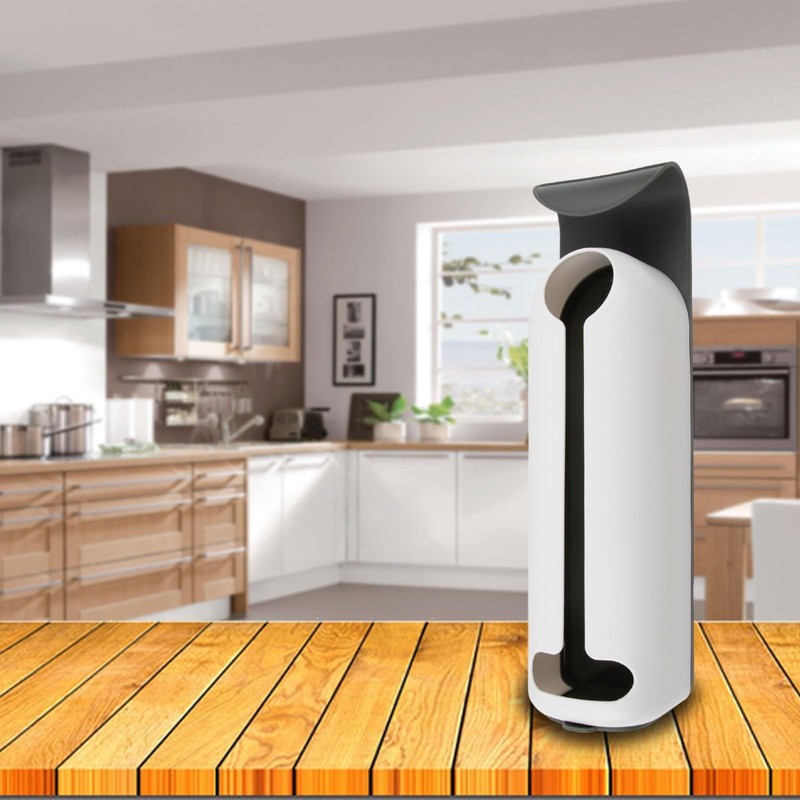 Wall Mounted Plastic Bag Protector Kitchen Organizer Space Saving Design