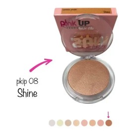 Polvo Iluminador Luminous Powder. Maquillaje Polvo. Pink Up Color pkip 08 SHINE