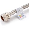 1x Home Range 300mm WRAS Approved Stainless BSP 15mm x