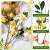 Maysing 13 Pcs Faux Lemon Decoration Set Includes 3 Pcs