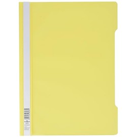 Durable 252304 Document Folders (A4 Standard, PP) Pack of 25, Yellow