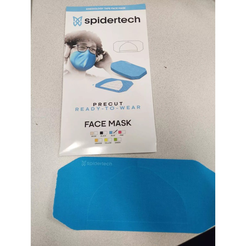 SpiderTech 2 packs of 20 Spidertech Kinesiology Tape Face Mask