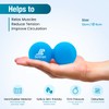 Beenax Peanut Massage Ball - Double Lacrosse Ball - Perfect