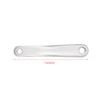 Ejoyous 170mm Bike Crank Arm Aluminum Alloy Single Speed Crankset