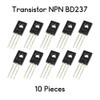 10 x NPN BD237 80V 2A Transistor Kit