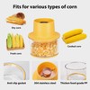 Corn Stripper, 2 in 1 Multi-functional Corn Peeler and Ginger