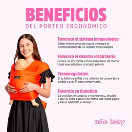 Mae Baby Fular Ergonmico suave Beb y Recin Nacido  Portabeb  Hasta 10Kg  Hecho 100 en Mxico  Color Negro  Baby Wrap                                   