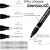 3PK Liquid Chrome Markers - Permanent Mirror Chrome Pens, Chrome