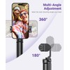 Anozer Mini Tripod with Universal Phone Holder & Cold Shoe,