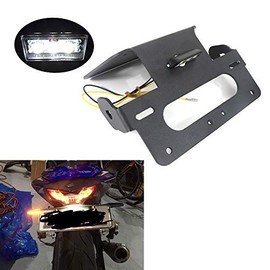 Xitomer Fender Eliminator Fit For YZF-R25 2014 2015 2016 2017 2018 2019 2020 2021 2022 / YZF-R3 MT-25 MT-03, R3 2014-2021, Fender Eliminator kits Tail Tidy, with Led License Plate Light