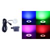 Ocean Mist LR-D12C1 Pond Fountain and Garden 12 LED Color