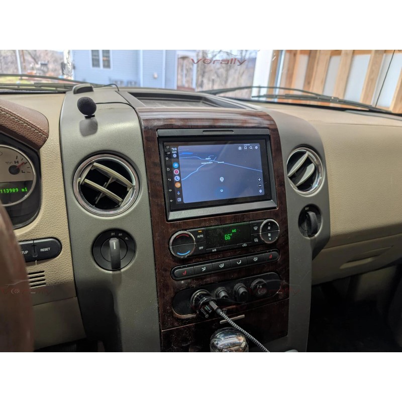 Vorally For 2004-2008 Ford F150 Dash Radio Bluetooth Wireless CarPlay