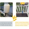 1 lb. Propane Tank Refill Adapter with 3FT Hose –