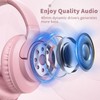 Botesty Sound Headphones Wired with Microphone, Over Ear Foldable Headphones