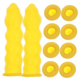 SHINEOFI 20pcs Sealing Caulk Caps for Caulking Tube Leak Caulk Saver Covers for Home Construction Decoration and Crafts Easy to Use and Durable Protection